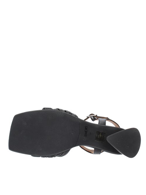 Leather sandals CARMENS | 51050 NATURENERO